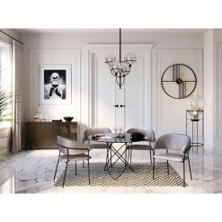 KARE Design Buffet Luxury Push Gris