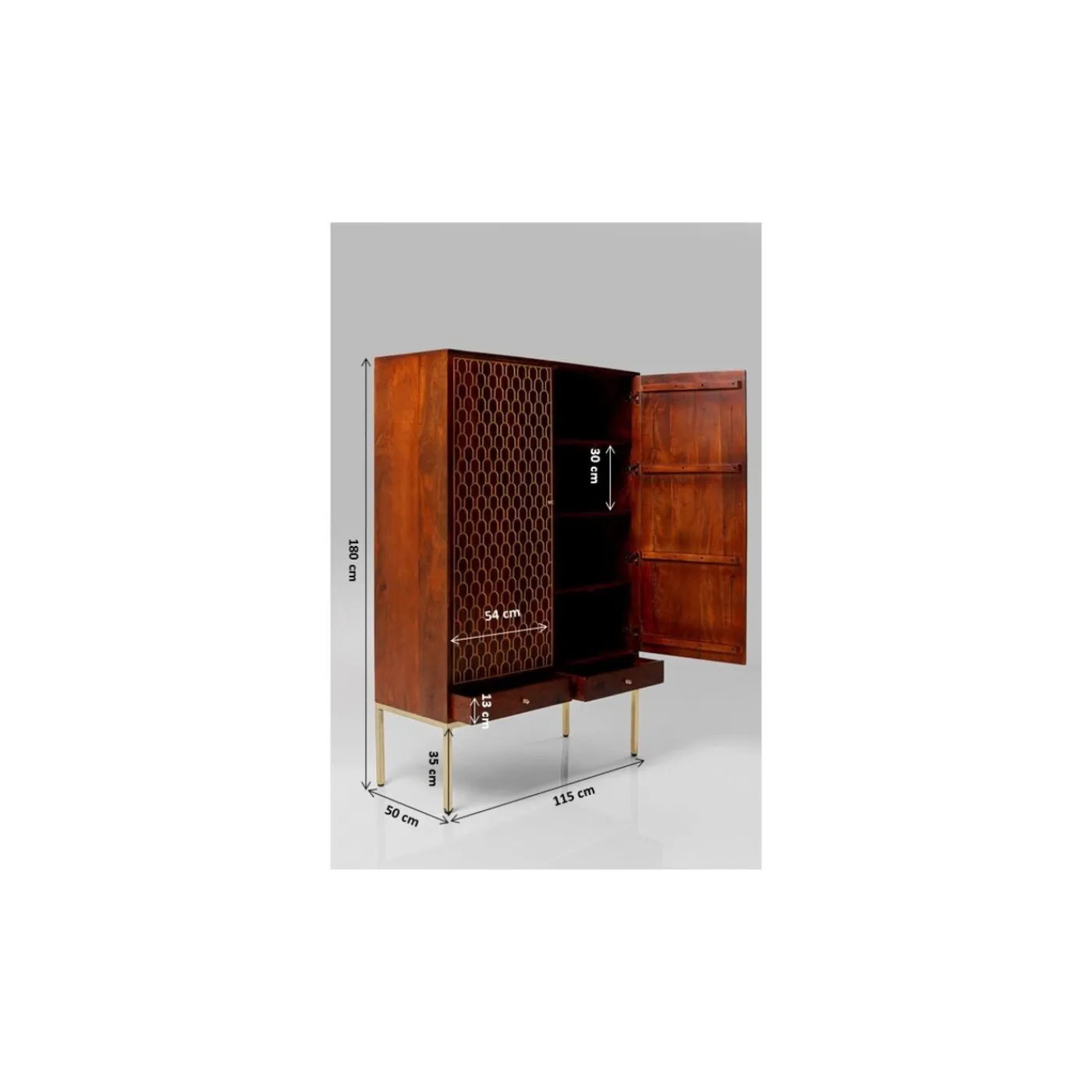 KARE Design Bureau Office Blanc Blanc 120X60