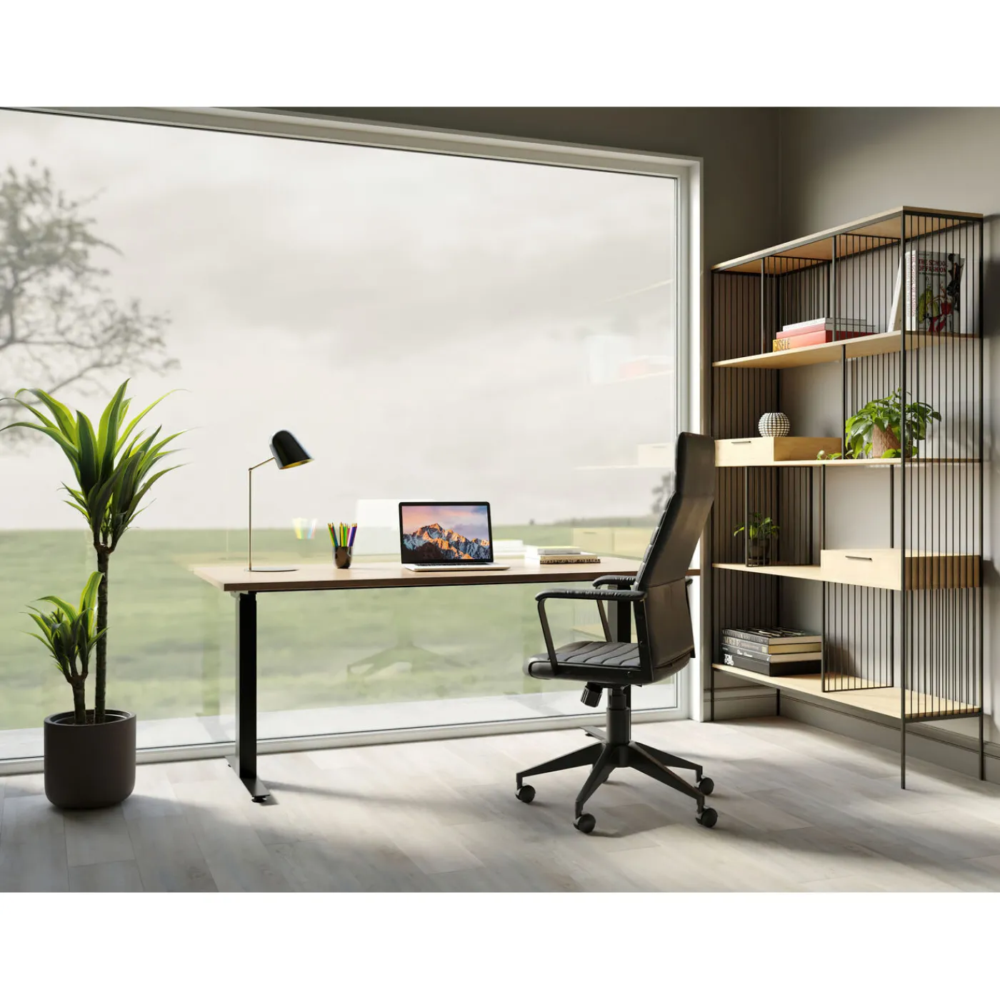 KARE Design Bureau Office Jackie Chene Noir 160X80