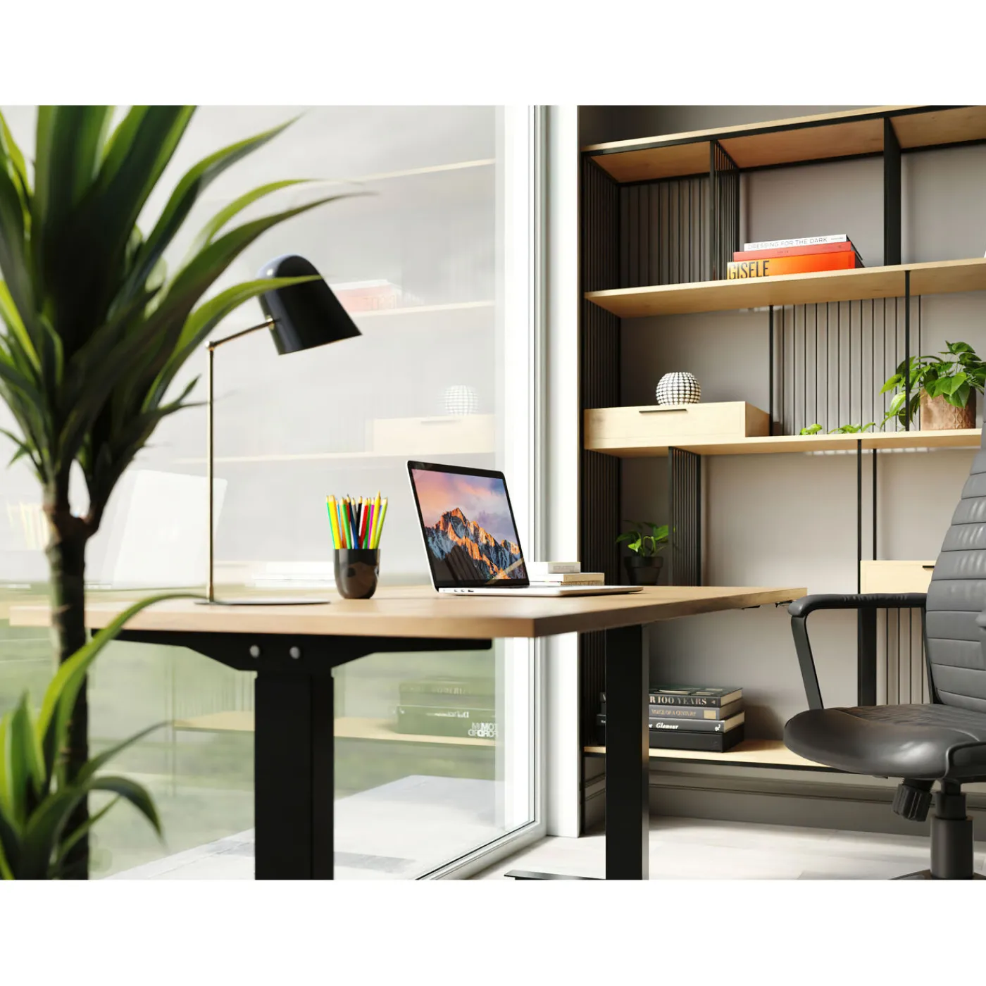 KARE Design Bureau Office Jackie Chene Noir 160X80