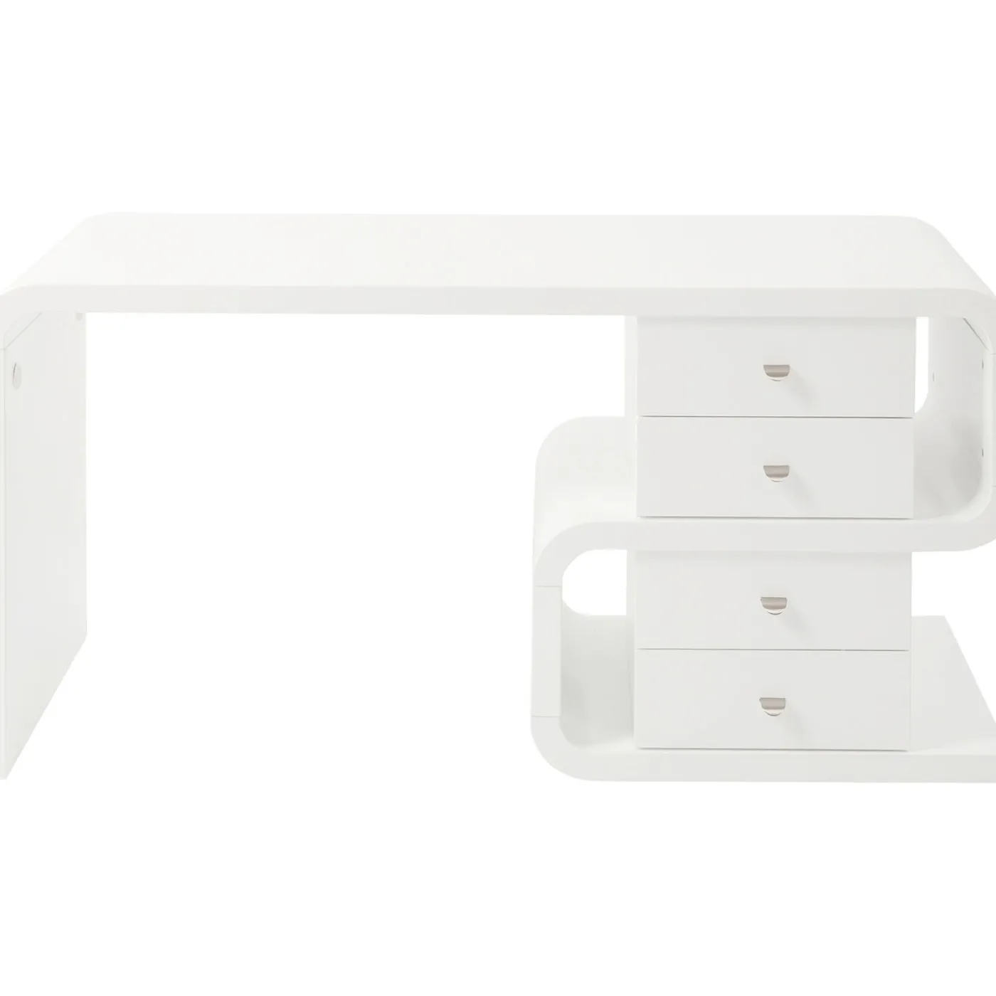 KARE Design Bureau White Club Snake 150X70Cm