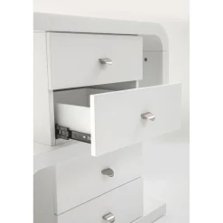 KARE Design Bureau White Club Snake 150X70Cm