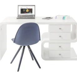 KARE Design Bureau White Club Snake 150X70Cm