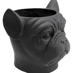 KARE Design Cachepot Décoratif Bulldog Noir