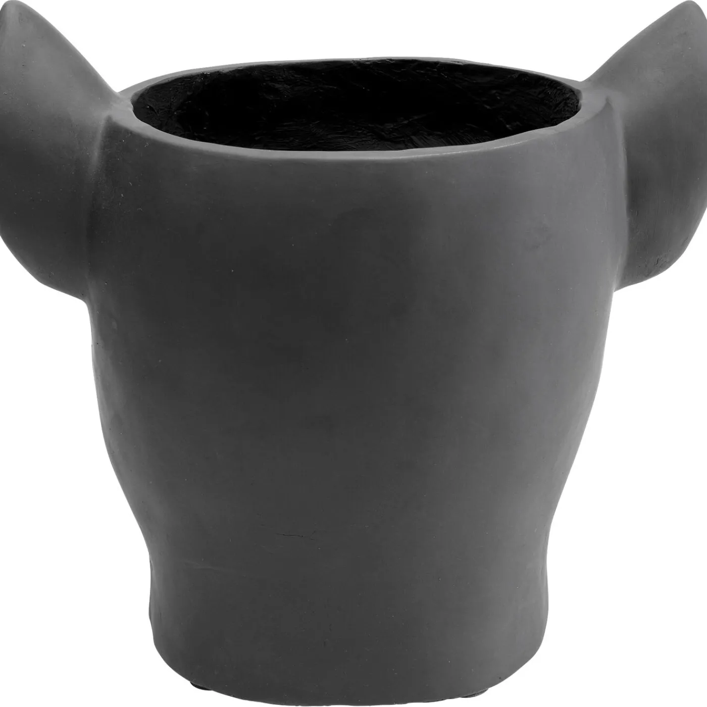 KARE Design Cachepot Décoratif Bulldog Noir