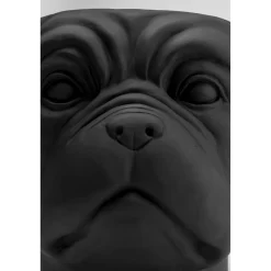 KARE Design Cachepot Décoratif Bulldog Noir