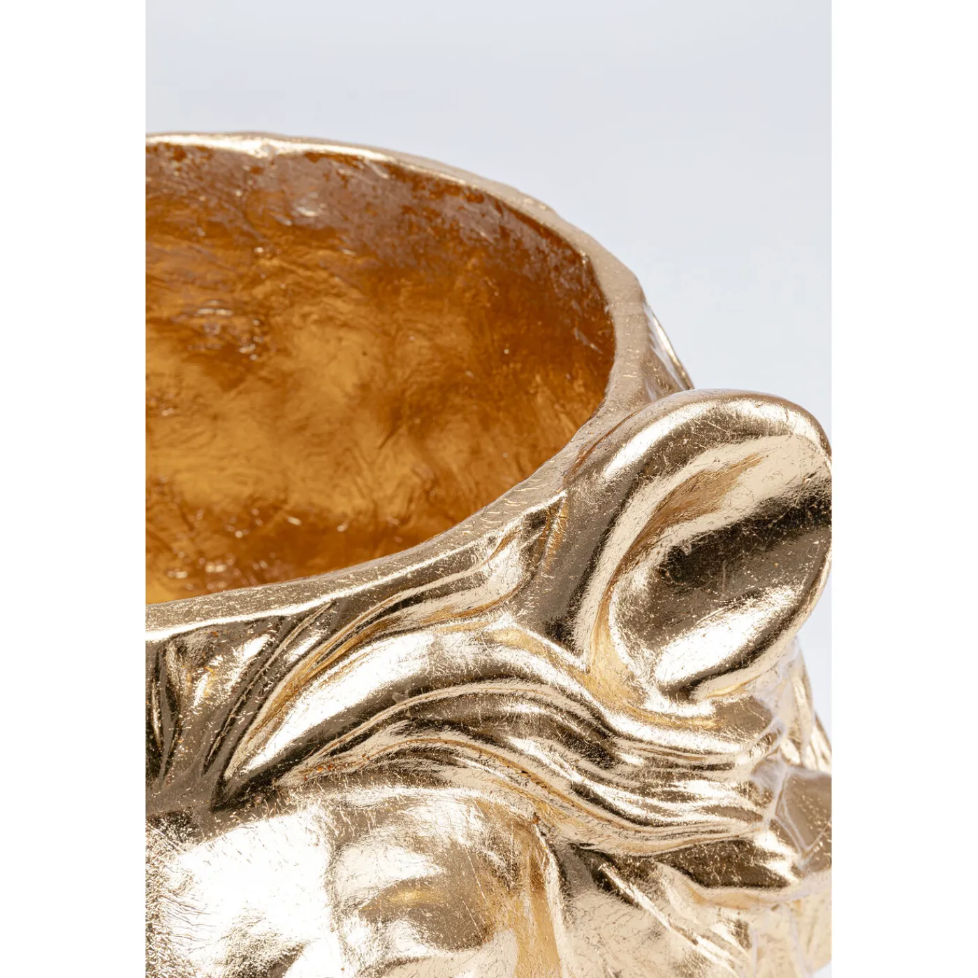 KARE Design Cachepot Décoratif Lion Dore