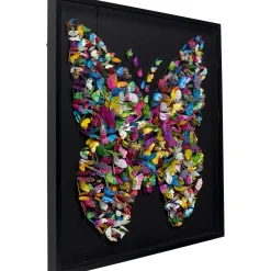 KARE Design Cadre Décoratif Farfalla 120X120Cm