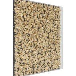 KARE Design Cadre Décoratif Gold Flower 120X120Cm
