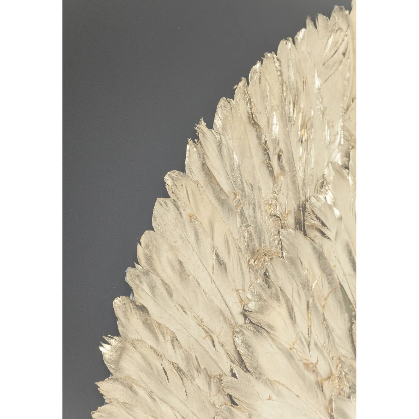 KARE Design Cadre Décoratif Golden Snail 120X120Cm