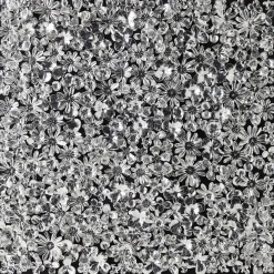 KARE Design Cadre Décoratif Silver Flower 100X100Cm