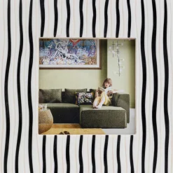 KARE Design Cadre Photo Black Stripes10X10Cm
