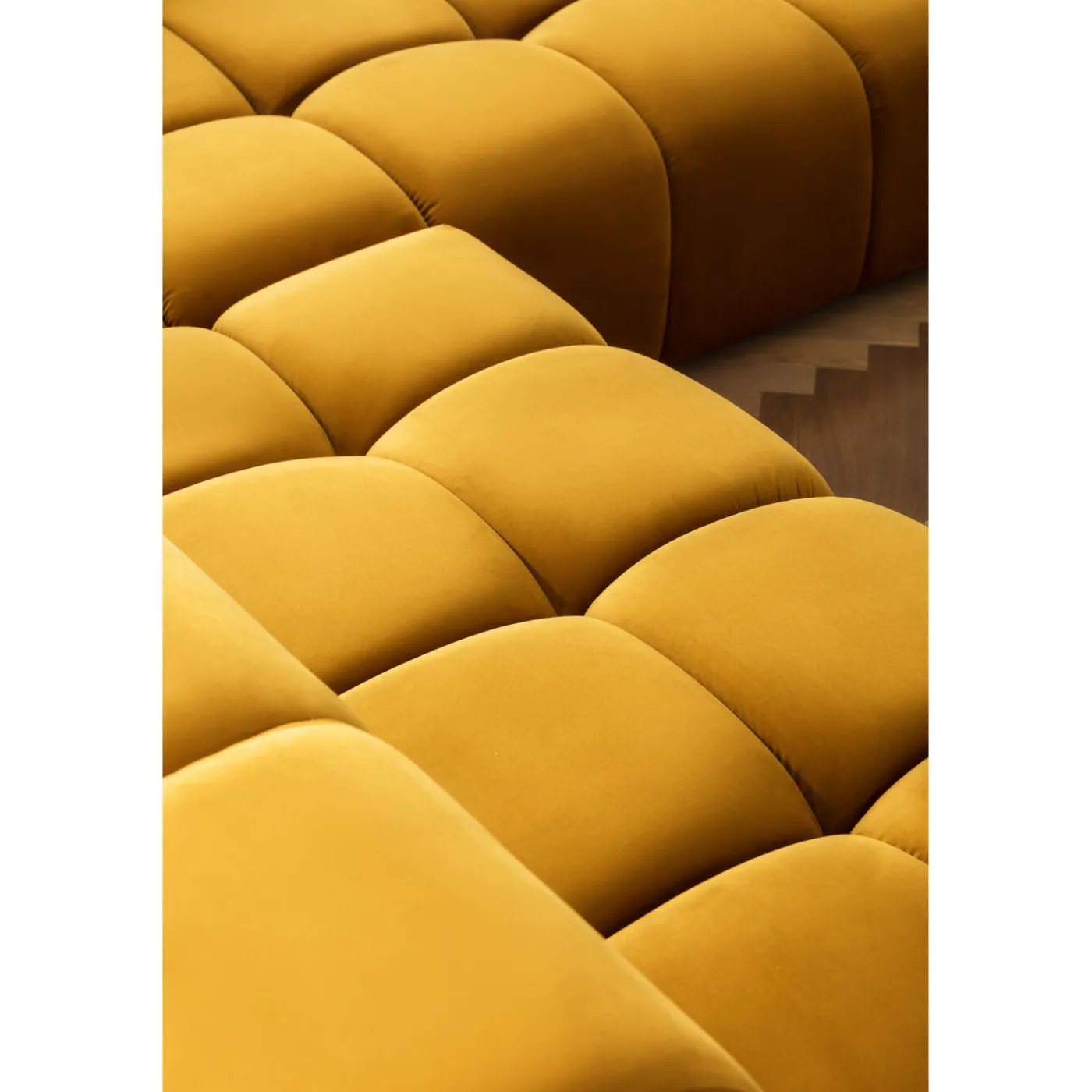 KARE Design Canapés Angle Belami Velvet Amber Droit