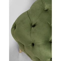 KARE Design Canapés Bellissima 3-Places Velours Vert 240Cm