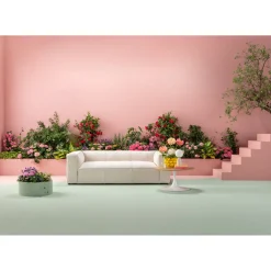 KARE Design Canapés Cubetto 3-Places Creme 220Cm