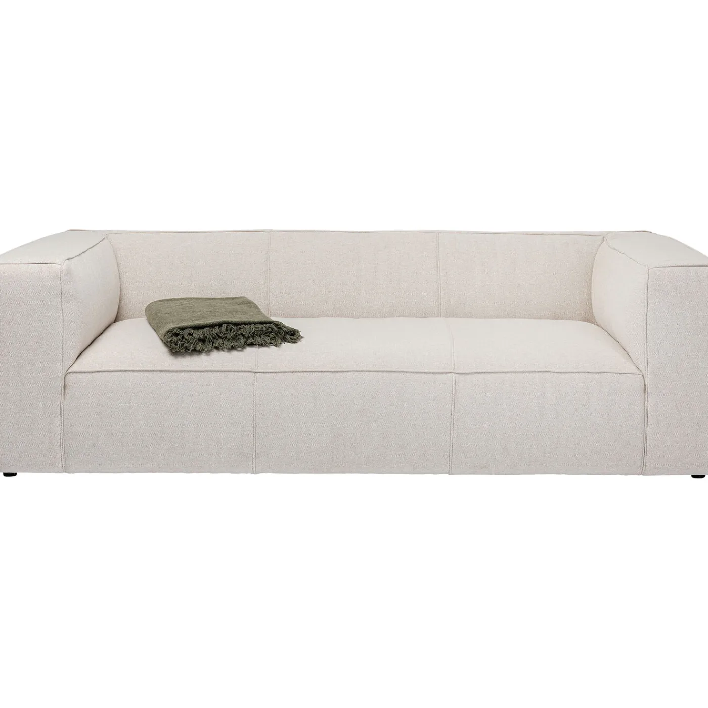 KARE Design Canapés Cubetto 3-Places Creme 220Cm