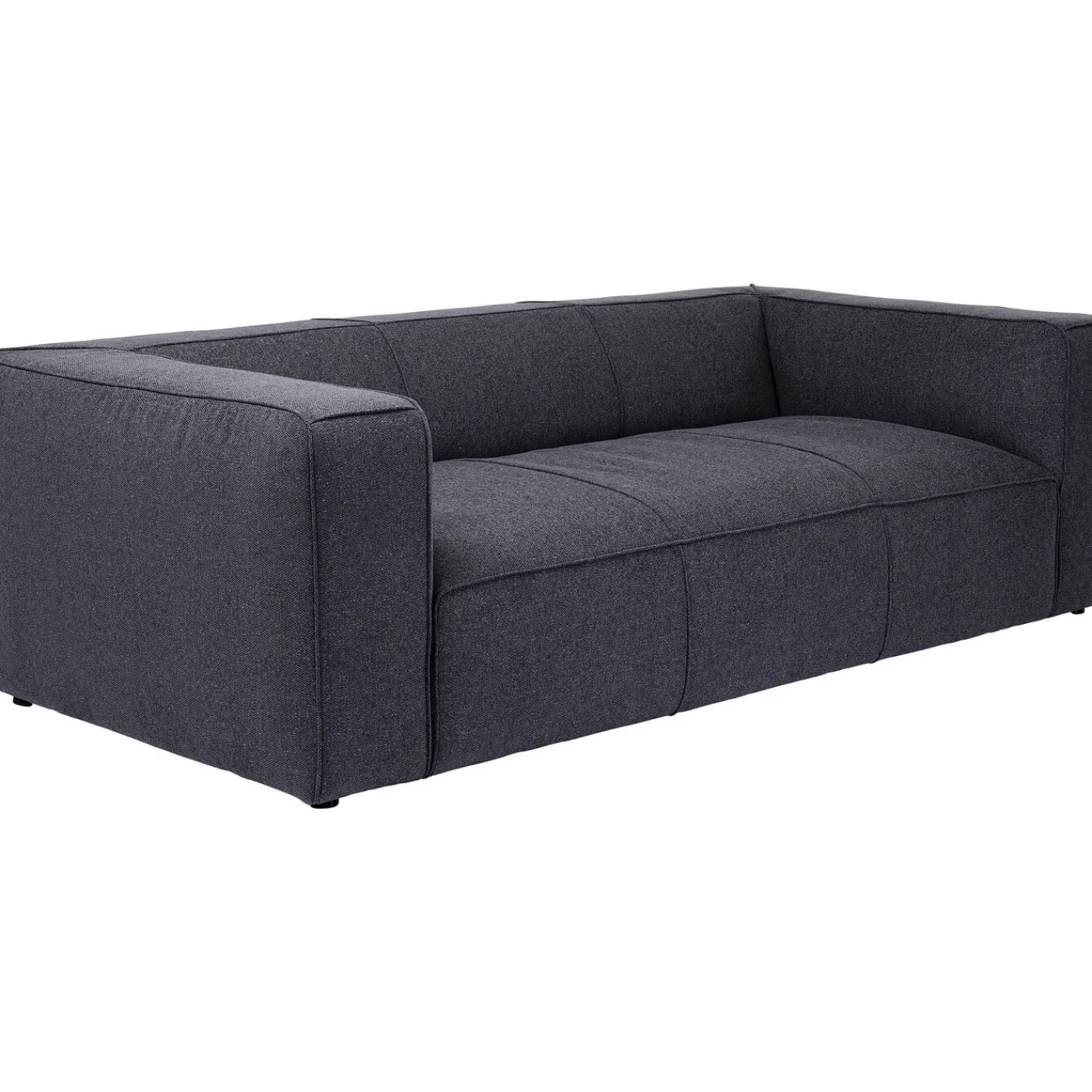 KARE Design Canapés Cubetto 3-Places Gris Fonce 220Cm