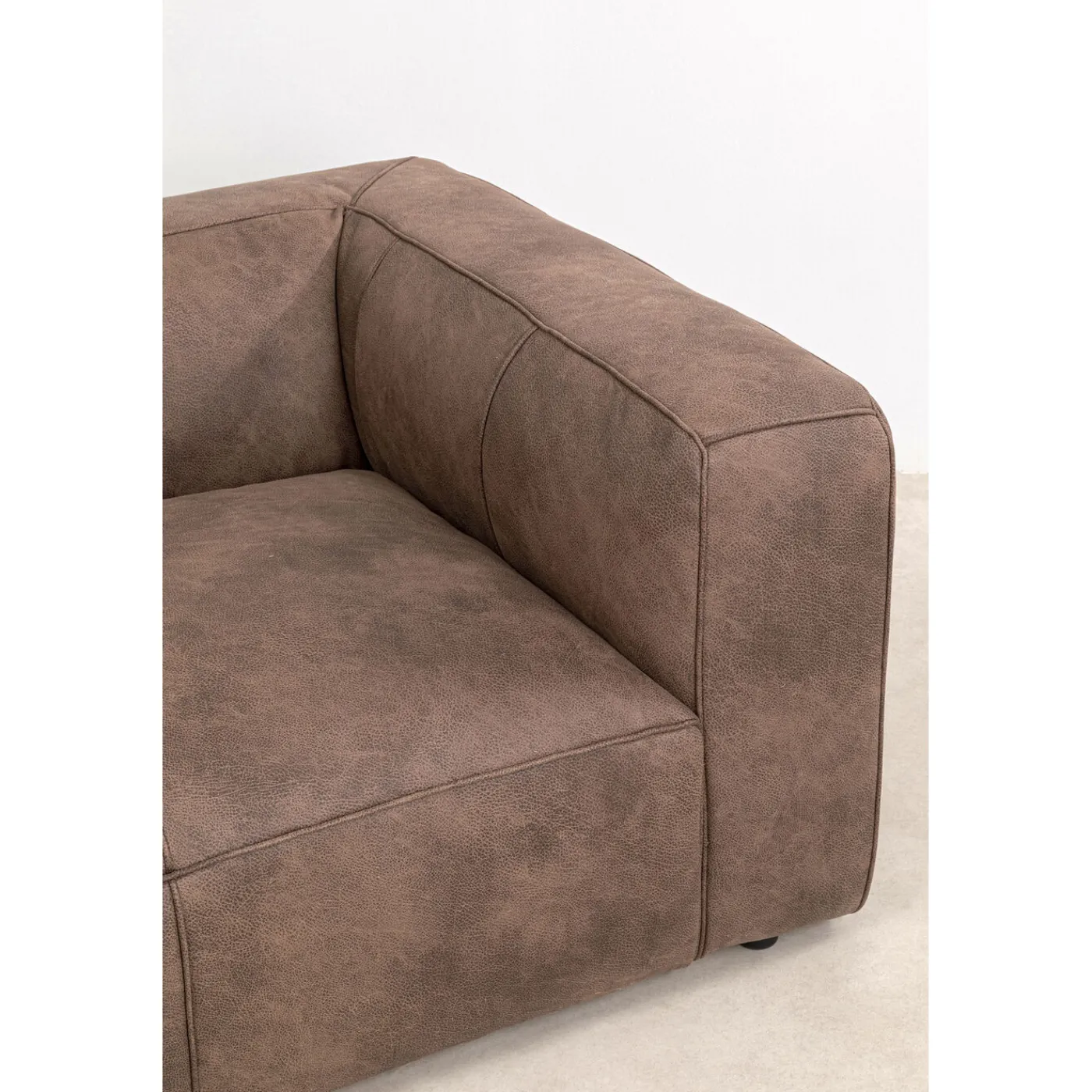 KARE Design Canapés Cubetto 3-Places Taupe 220Cm