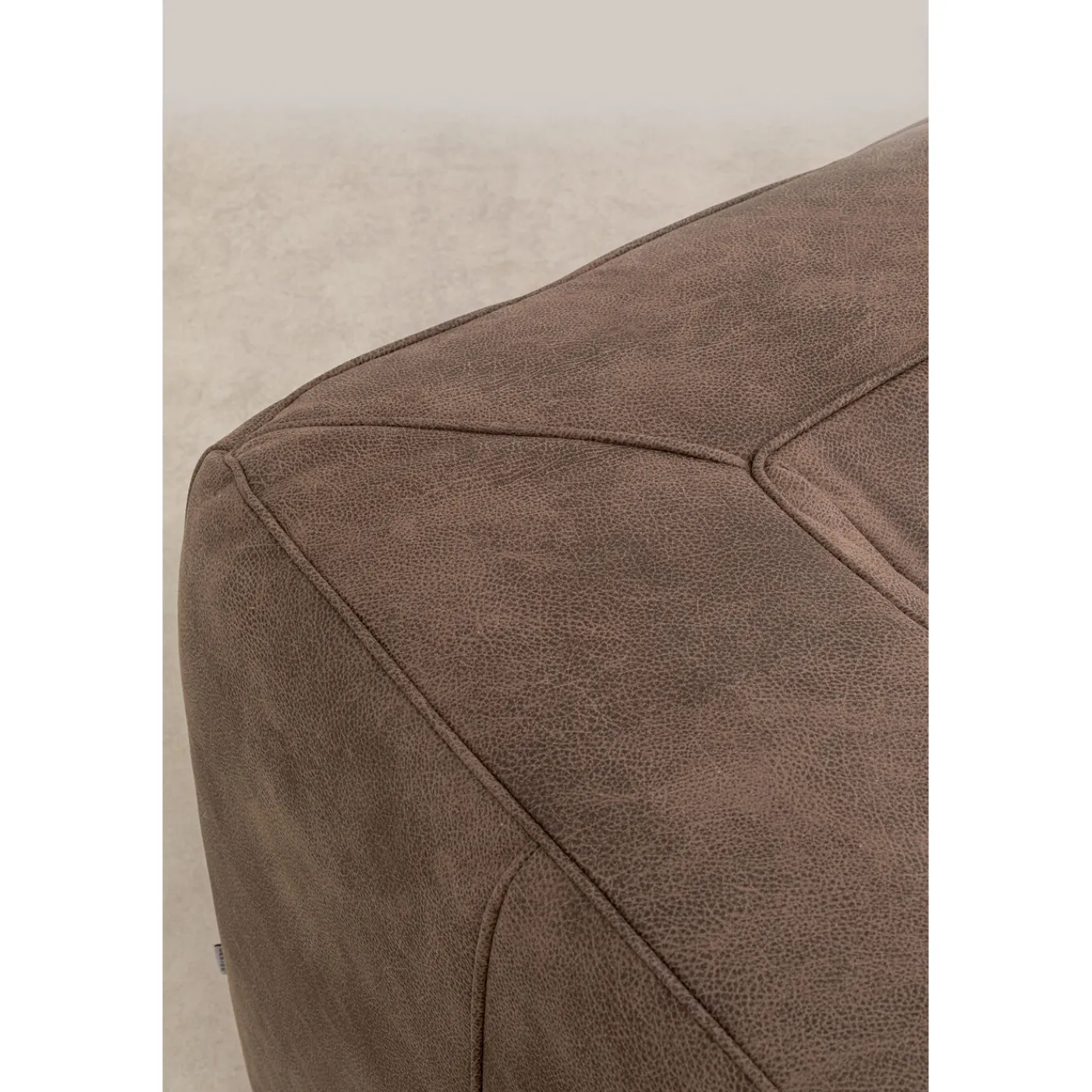 KARE Design Canapés Cubetto 3-Places Taupe 220Cm