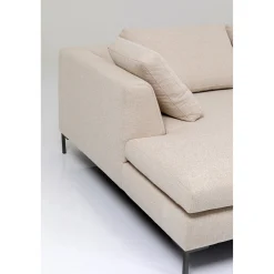 KARE Design Canapés D Angle Gianni Creme Gauche