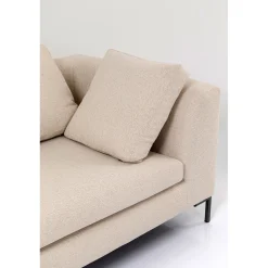 KARE Design Canapés D Angle Gianni Creme Gauche