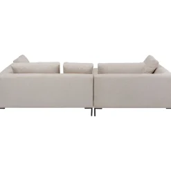 KARE Design Canapés D Angle Gianni Creme Gauche