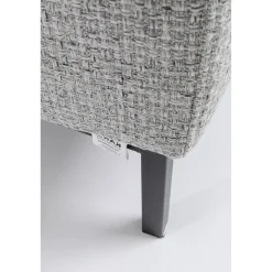 KARE Design Canapés D Angle Gianni Dolce Gris Clair Gauche