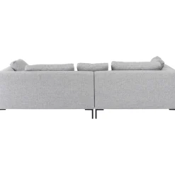 KARE Design Canapés D Angle Gianni Dolce Gris Clair Gauche