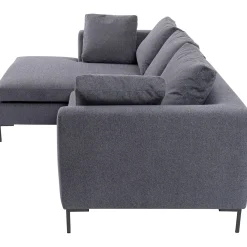 KARE Design Canapés D Angle Gianni Gris Gauche