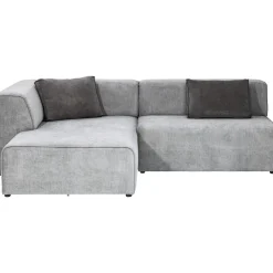 KARE Design Canapés D Angle Infinity Ottomane Gris Gauche