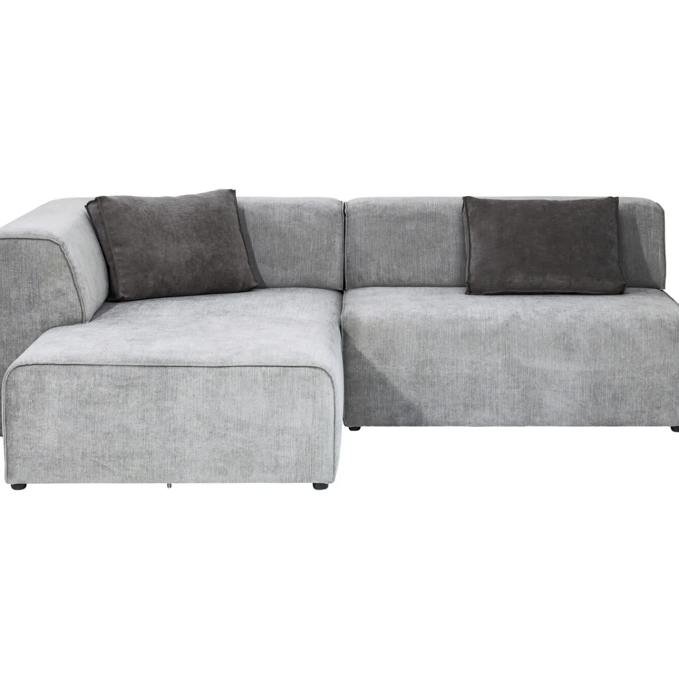 KARE Design Canapés D Angle Infinity Ottomane Gris Gauche