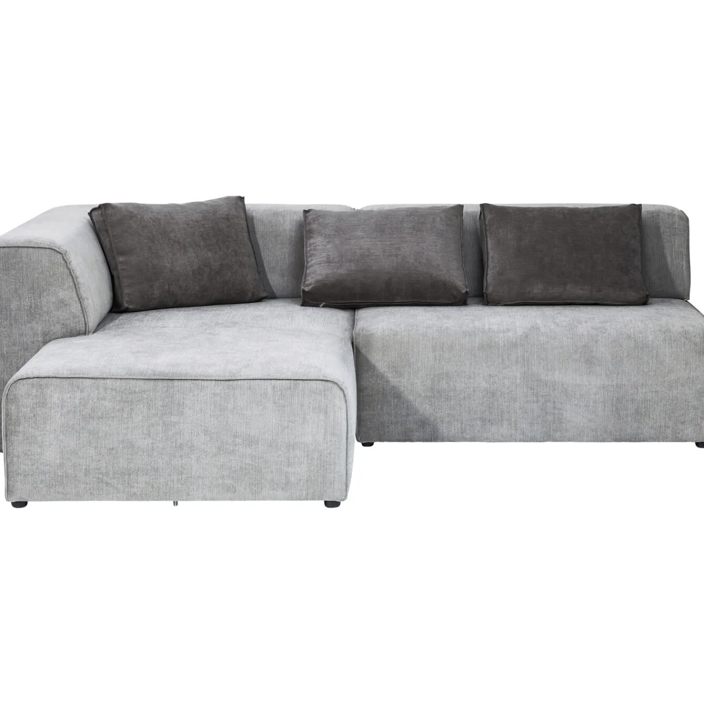 KARE Design Canapés D Angle Infinity Ottomane Gris Gauche