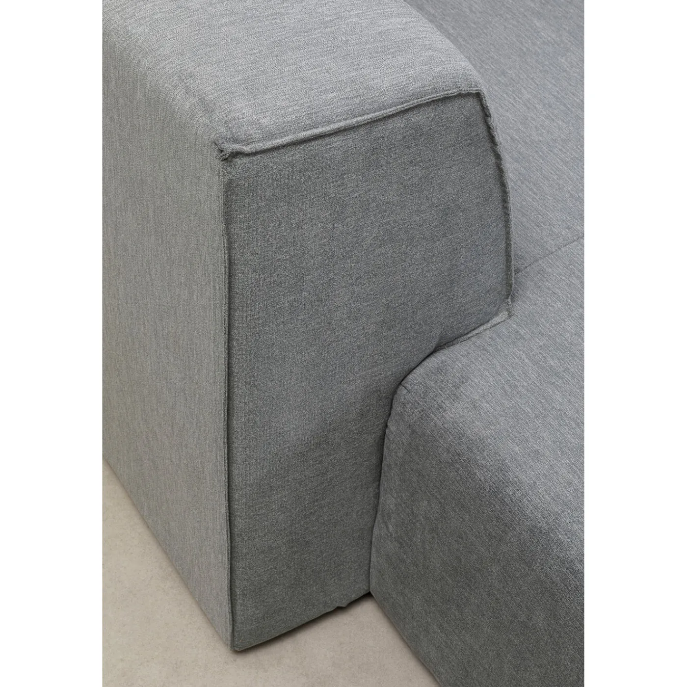 KARE Design Canapés D Angle Infinity Ottomane Gris Gauche