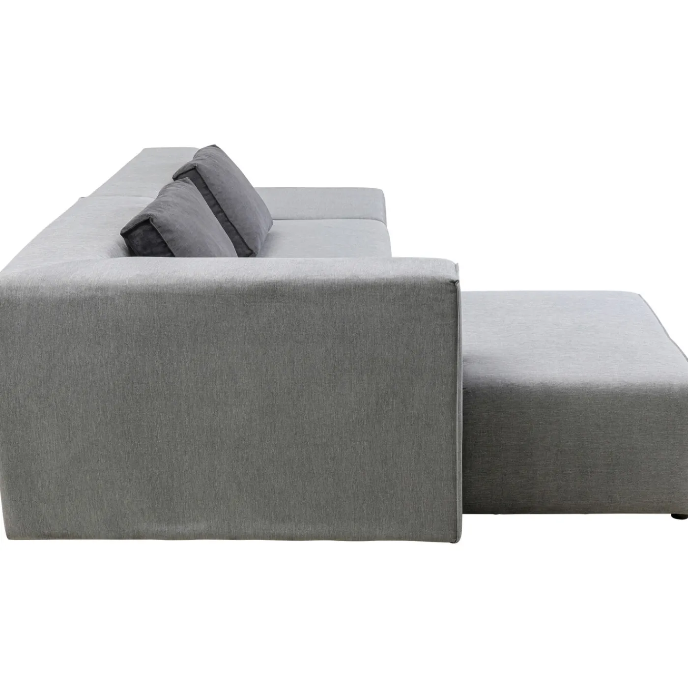 KARE Design Canapés D Angle Infinity Ottomane Gris Gauche