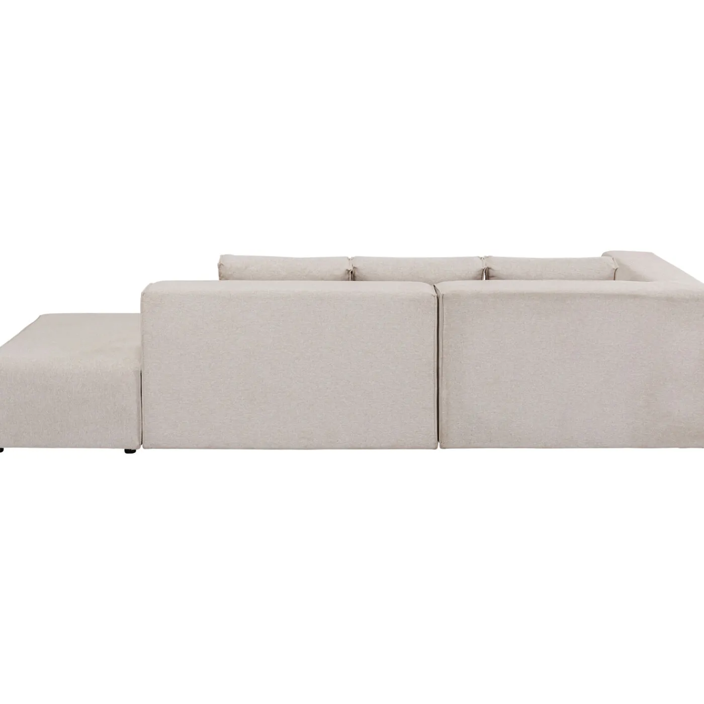 KARE Design Canapés D Angle Infinity Ottomane Creme Gauche