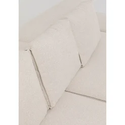 KARE Design Canapés D Angle Infinity Ottomane Creme Gauche