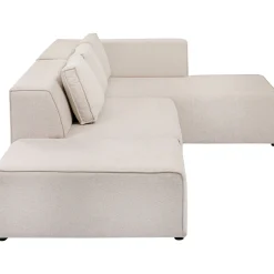 KARE Design Canapés D Angle Infinity Ottomane Creme Droite