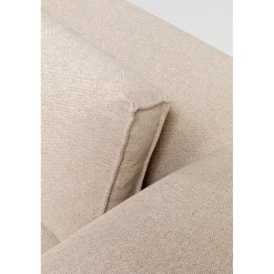 KARE Design Canapés D Angle Infinity Ottomane Creme Droite