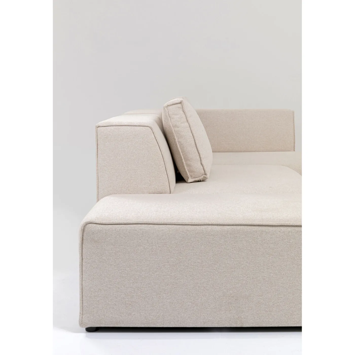 KARE Design Canapés D Angle Infinity Ottomane Creme Droite