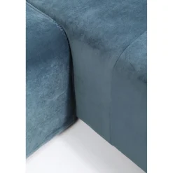 KARE Design Canapés D Angle Infinity Velours Ocean Droite
