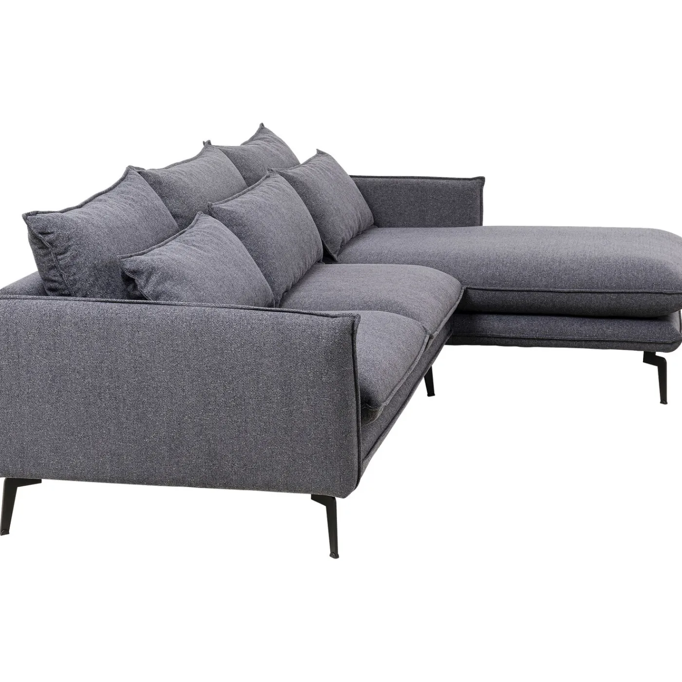 KARE Design Canapés D Angle Monza Droite Gris 296Cm