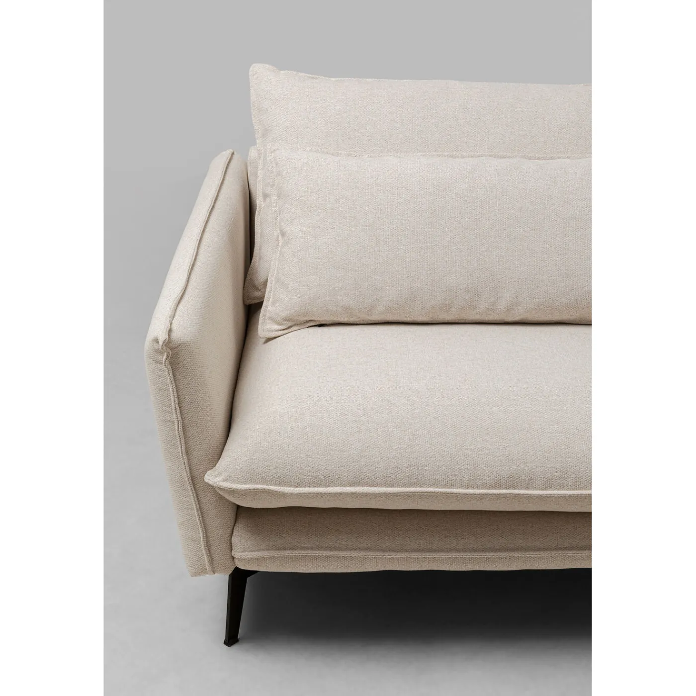 KARE Design Canapés D Angle Monza Droite Creme 296Cm