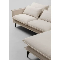 KARE Design Canapés D Angle Monza Droite Creme 296Cm