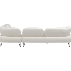 KARE Design Canapés D Angle Peppo Blanc