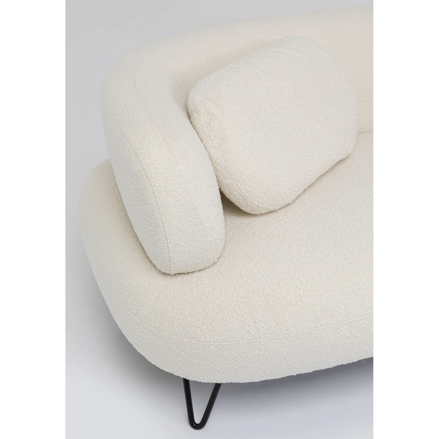 KARE Design Canapés D Angle Peppo Blanc