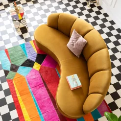 KARE Design Canapés Dschinn Ambre 3-Places 233Cm