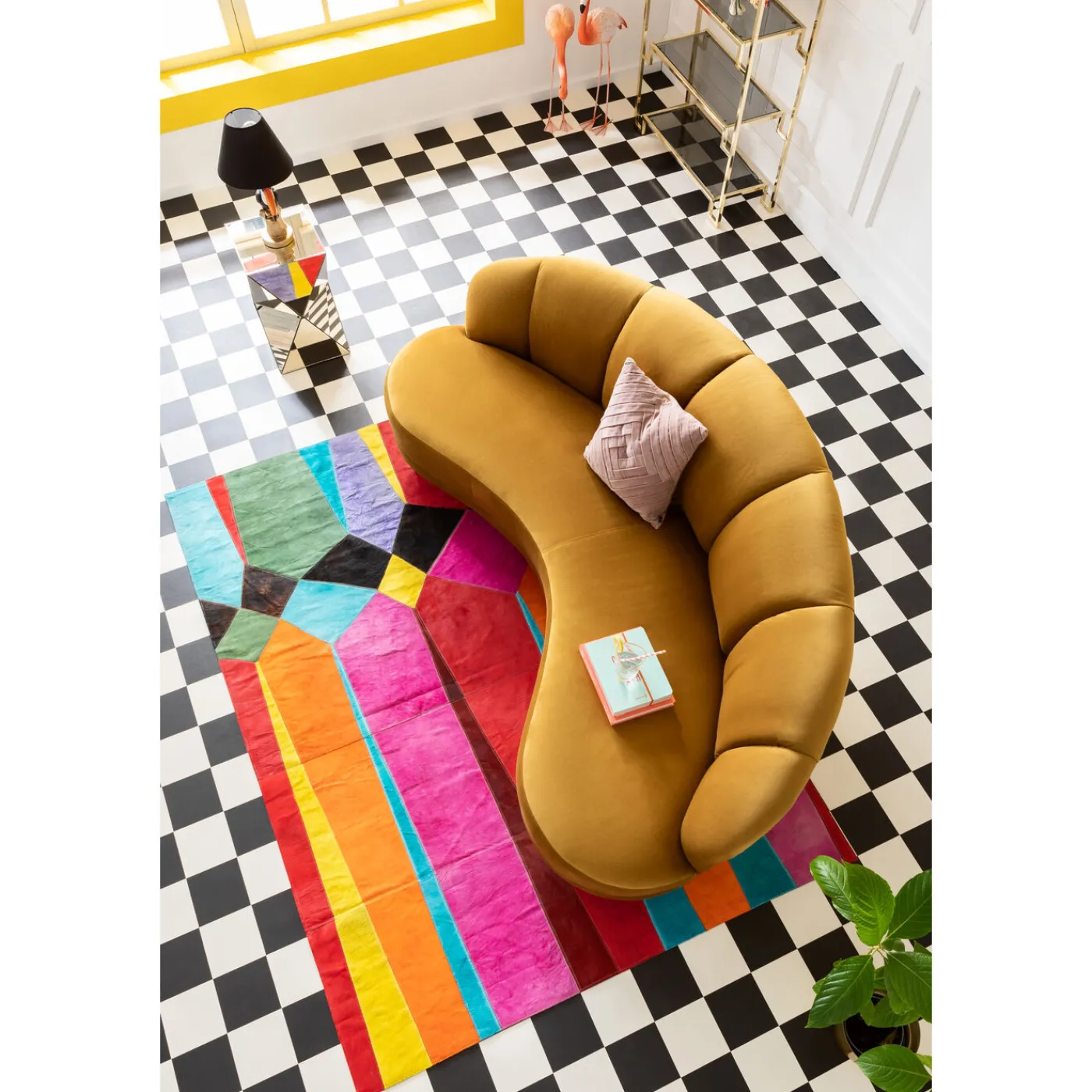 KARE Design Canapés Dschinn Ambre 3-Places 233Cm