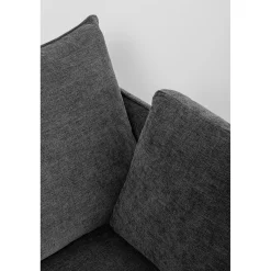 KARE Design Canapés Edna 3-Places Gris 245Cm