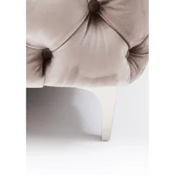 KARE Design Canapés Look 3-Places Velours Gris