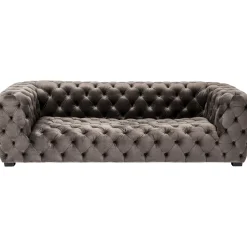 KARE Design Canapés Metropol 3-Places Gris 238Cm